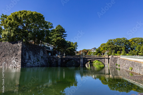 皇居 正門石橋（眼鏡橋）　東京都千代田区 photo