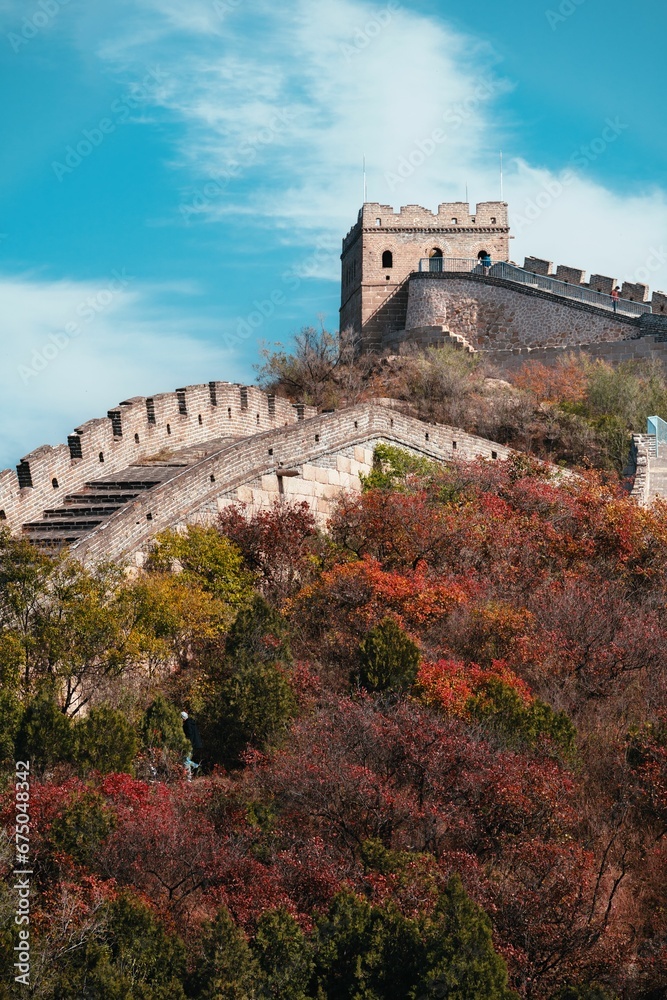 the great wall of china is a long way from beijing