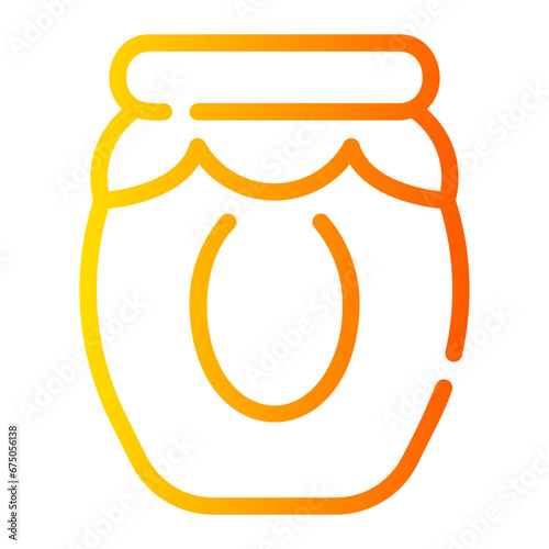 jam Line Gradient Icon