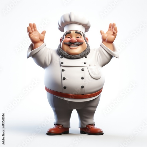 Chef cartoon character
