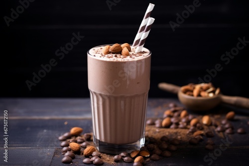 Indulge in a Healthy Treat with this Creamy Cacao and Hazelnut Smoothie