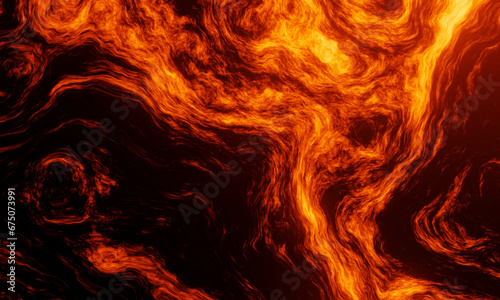 Abstract fire background. Abstract flame illustraion.