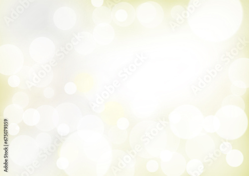 Yellow, gold, dark and light gradient abstract background consisting of dots, circles and bokeh gives a feeling of Christmas, luxury and beauty. used in media design