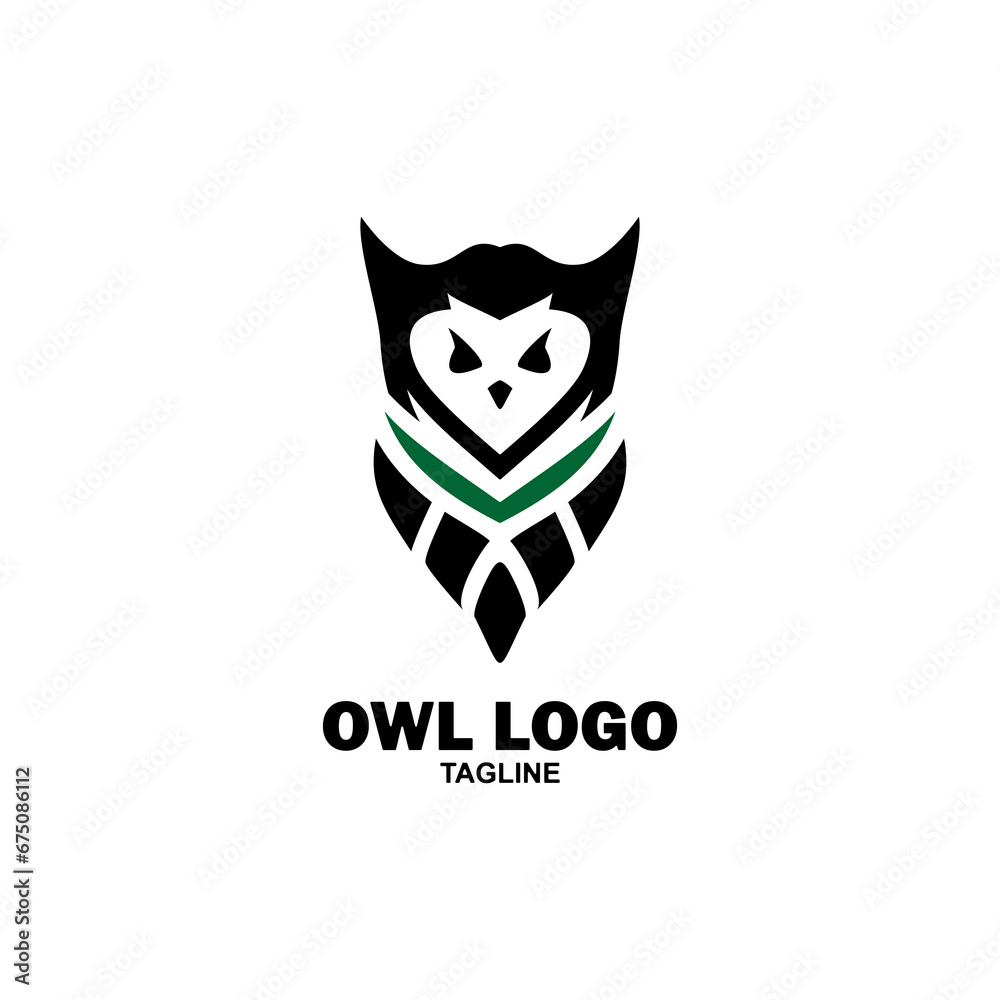 Owl logo. Owl icon available in vector.