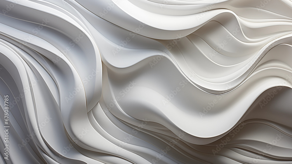 Obraz premium Meticulous Close-Up of Paper's Texture and Details. A Clean, Minimal Blank Surface, Perfect for Office or Study Concepts. Isolated, Neat, and Organized Background for Your Creative Projects, Ai gener
