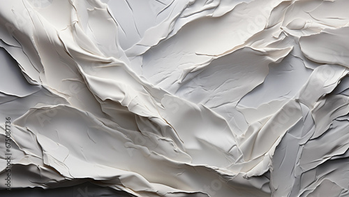 Meticulous Close-Up of Paper's Texture and Details. A Clean, Minimal Blank Surface, Perfect for Office or Study Concepts. Isolated, Neat, and Organized Background for Your Creative Projects, Ai gener