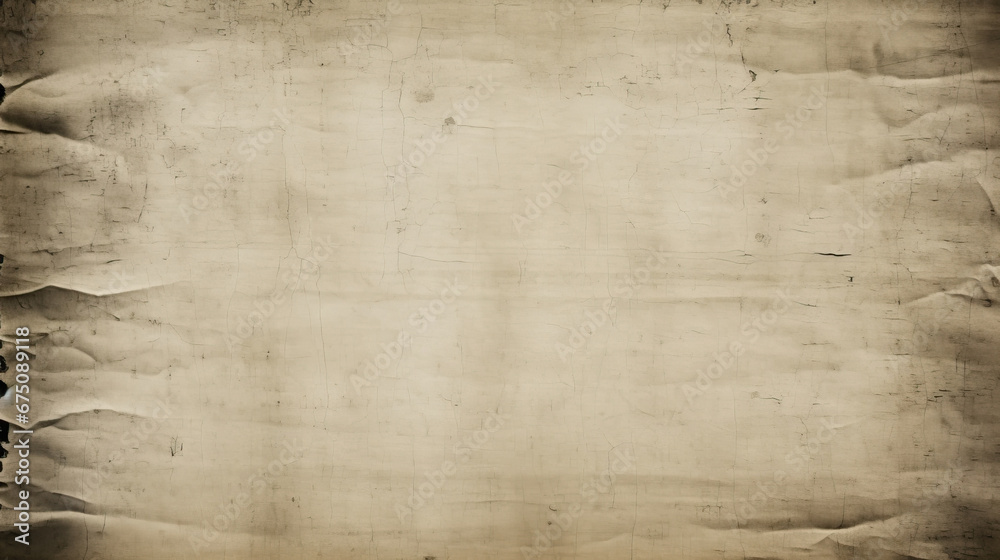 Fototapeta premium old brown wall poster texture,Old blank ripped torn posters textures backgrounds grunge creased crumpled paper vintage collage placards backdrop surface empty space for text