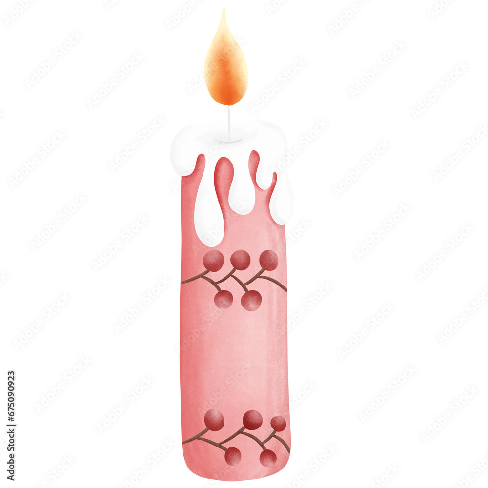 Christmas candle Christmas candle