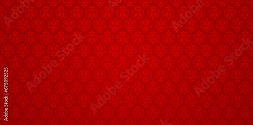 red backgrounds with a seamlessly patterned ornamental minimalist design for Fashionable textile, books covers, Digital interfaces, prints design templates materials, wedding invitations, silk screens