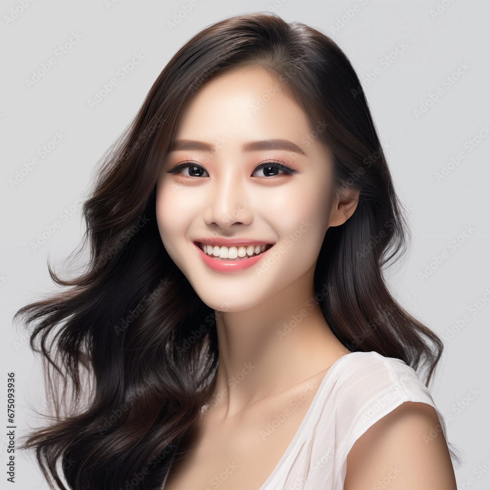 A young woman of asian appearance. Portrait of beautiful girl, chinese, korean, japanese A young woman of asian appearance. Portrait of beautiful girl, chinese, korean, japanese