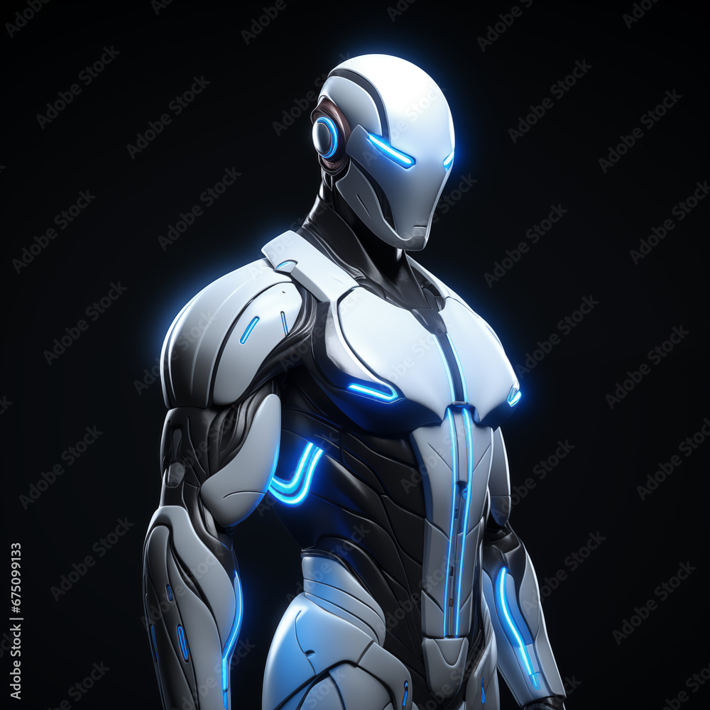 High definition robot, with intricate details High definition robot, with intricate details