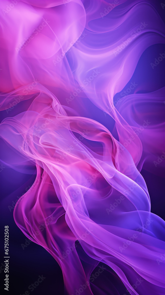 Swirl smooth purple smoke abstract background