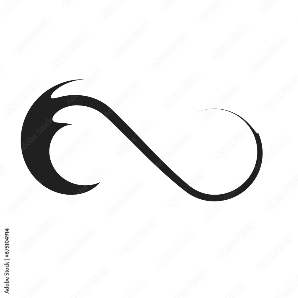 arrow infinity icon vector illustration eps arrow infinity icon vector illustration eps