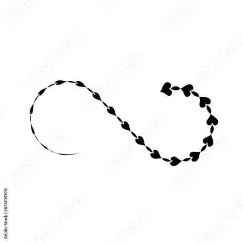 infinity icon vector illustration eps 