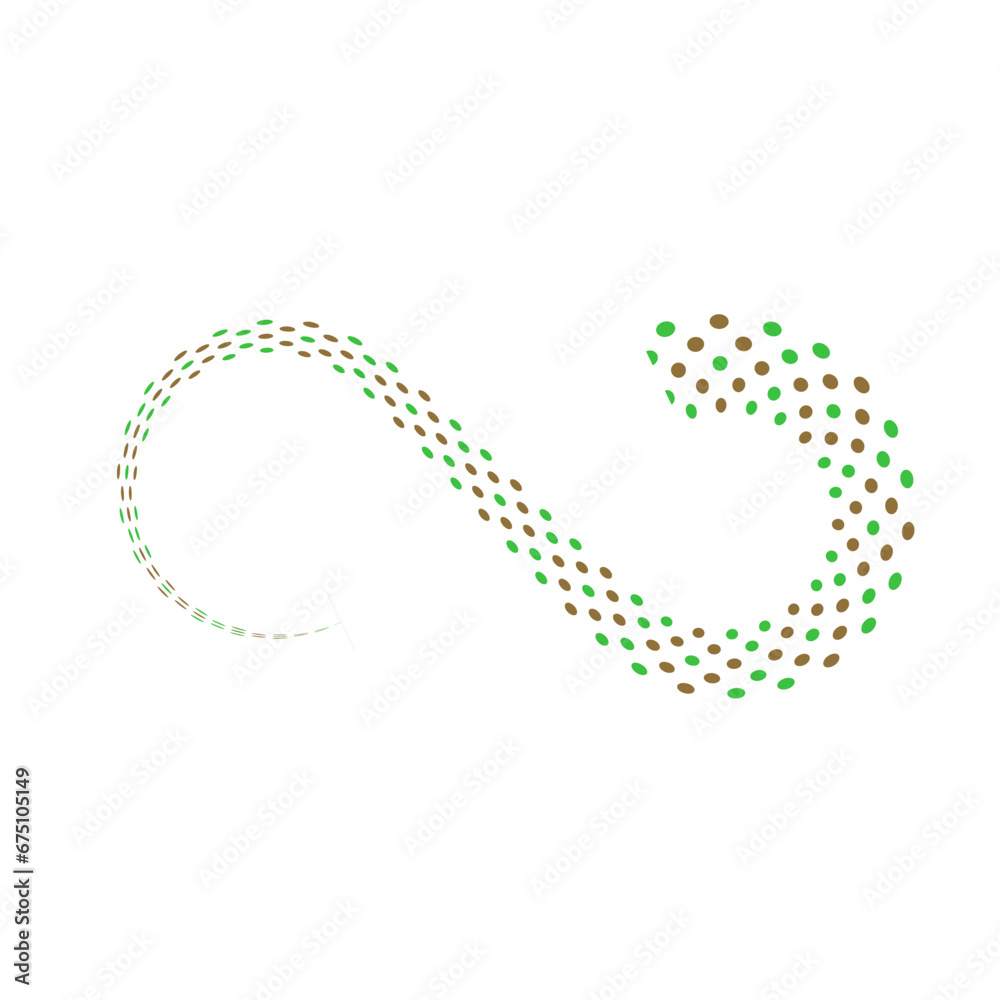 infinity icon vector illustration eps 