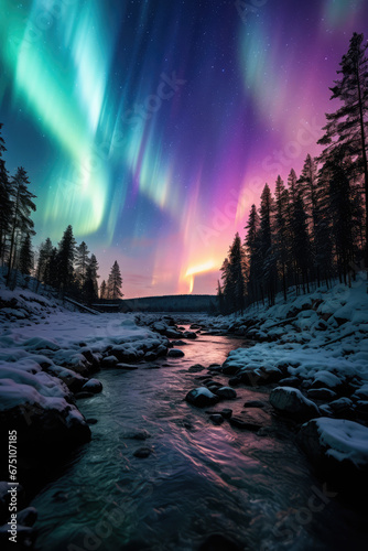 northern lights in norway aurora borealis © Tor Gilje