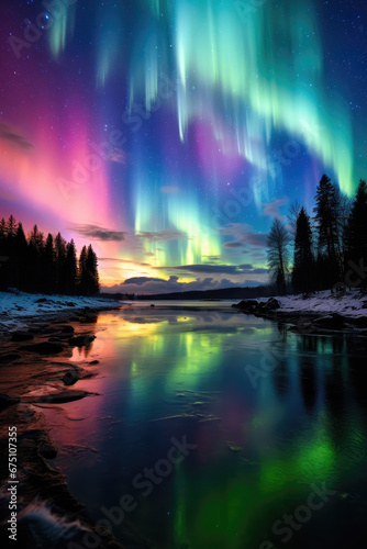northern lights in norway aurora borealis © Tor Gilje