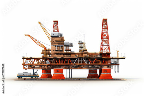 Wallpaper Mural  Offshore oil industry in the north sea  Torontodigital.ca
