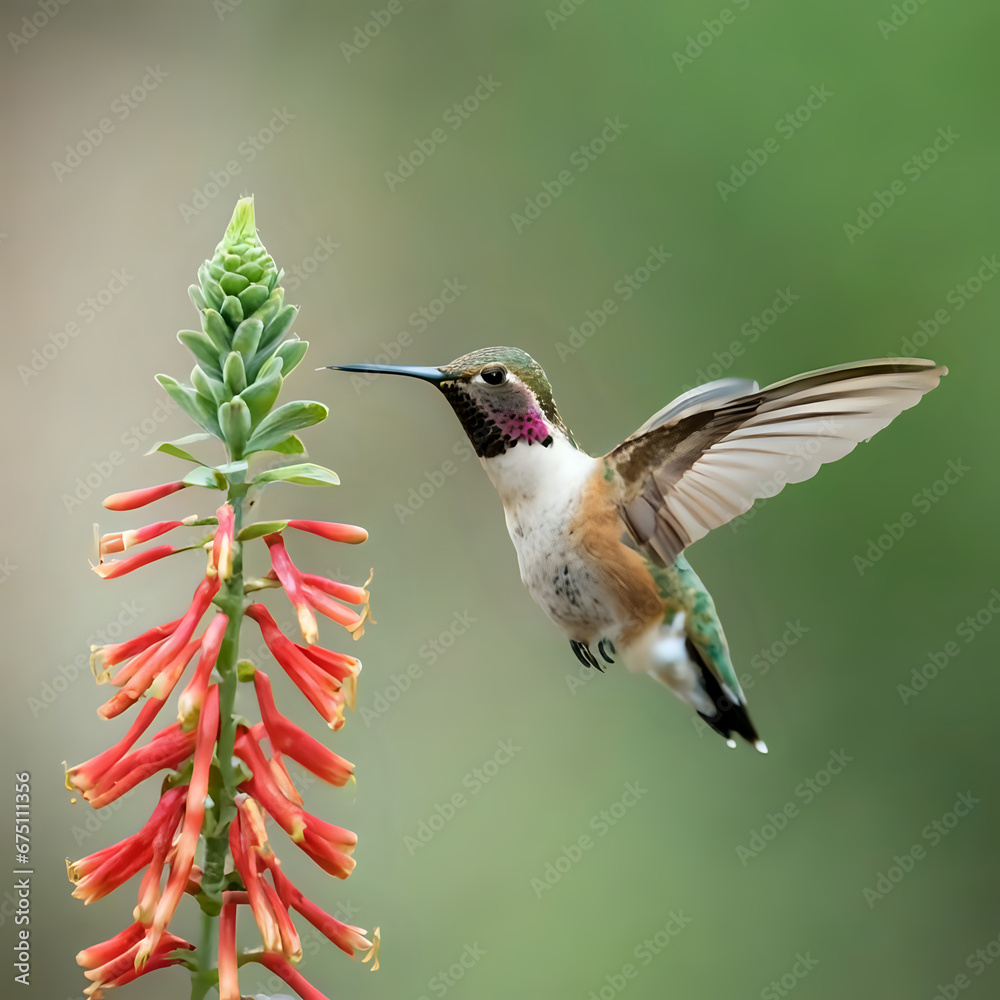 Fototapeta premium hummingbird in flight