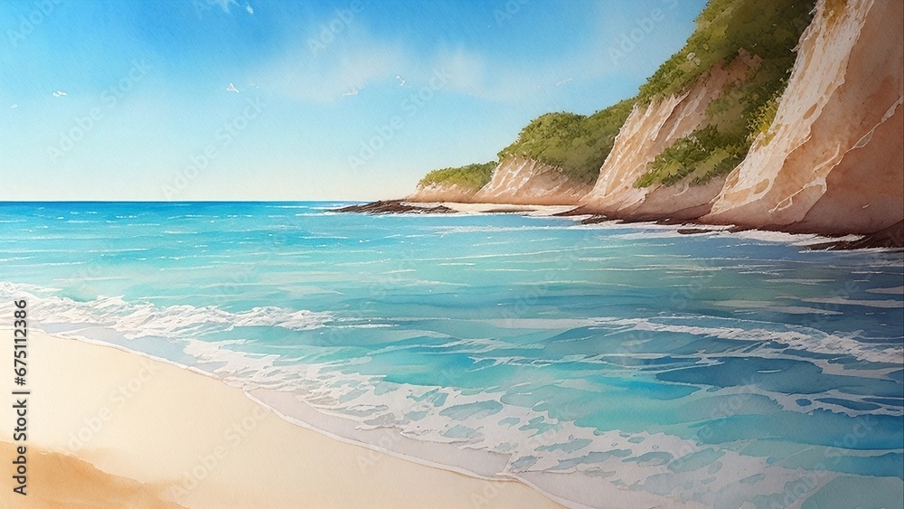 Obraz premium Summer beach