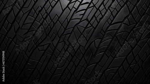black tire rubber texture