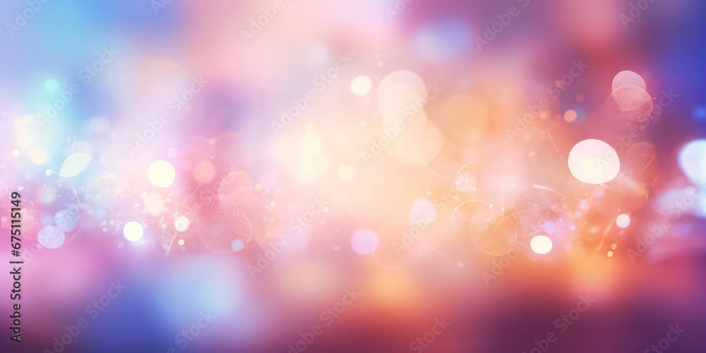 Soft light floral blurred background.