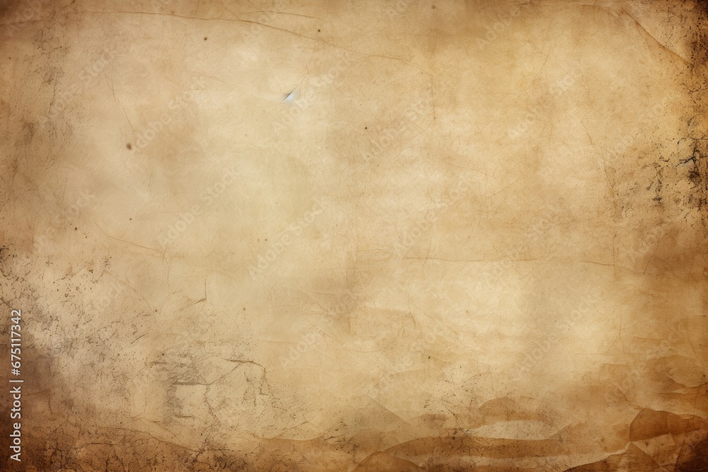 Grunge background. Old paper texture for the design and decoration, Old paper sheet, Vintage aged Original background or texture, AI Generated Grunge background. Old paper texture for the design and decoration, Old paper sheet, Vintage aged Original background or texture, AI Generated