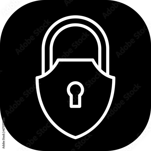 Crypt vault security icon with black filled line outline style. crypt, vault, old, architecture, stone, ancient, wall. Vector Illustration