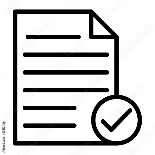 Approval Icon Design