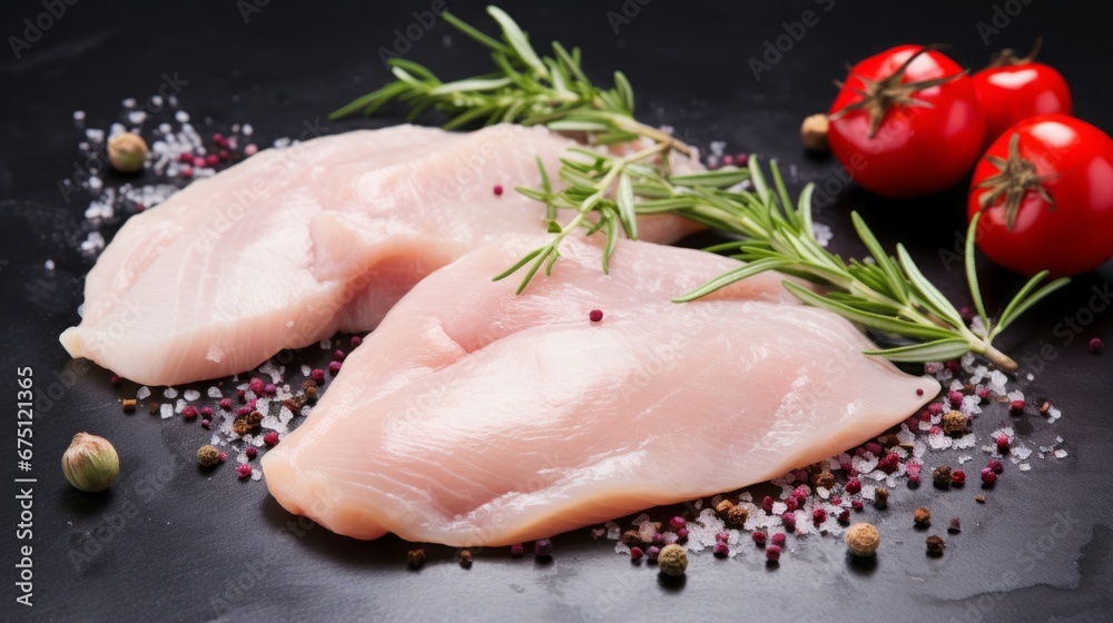 raw chicken filet raw chicken filet