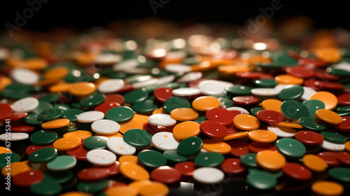 pills HD 8K wallpaper Stock Photographic Image 