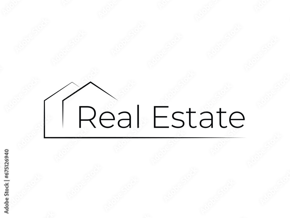 creative home house real estate property logo design creative home house real estate property logo design