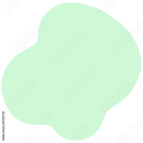 The soft, irregular shape of the blob shape is simple, fun, and versatile for a variety of creative designs.