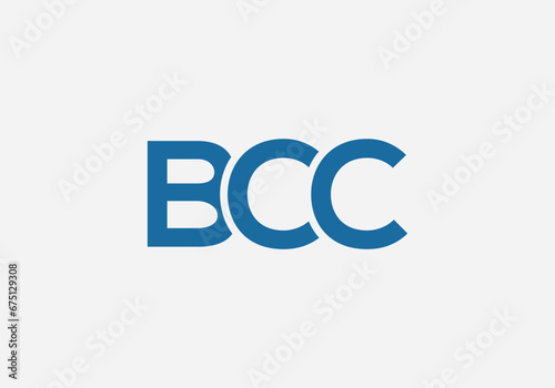 BCC. Business finance logo template vector icon illustration design photo