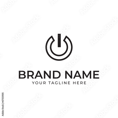 triangle layered shape logo design