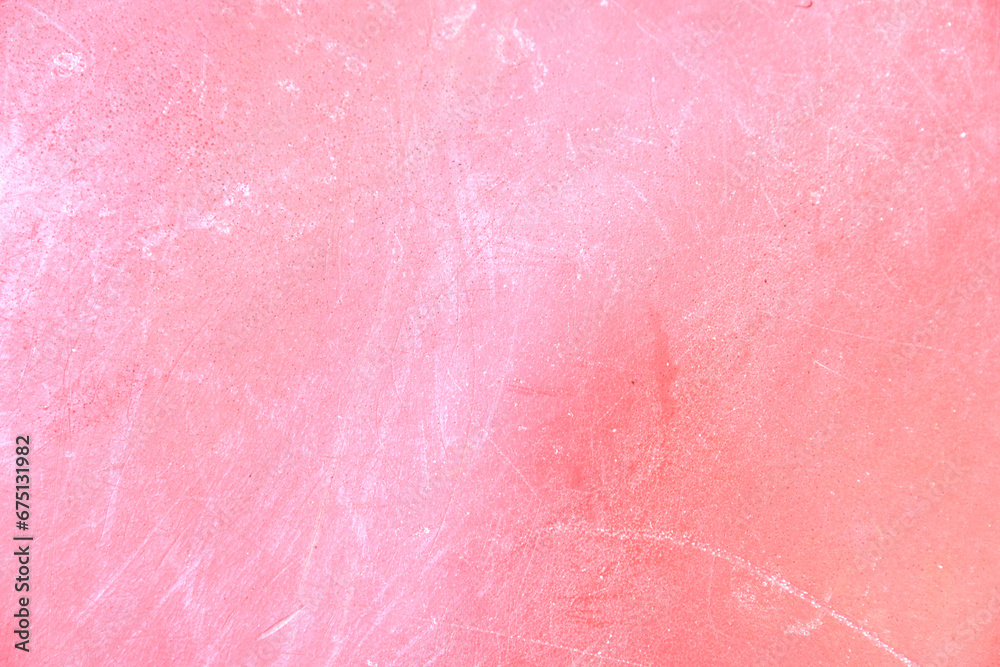 Fototapeta premium Plastic pink background texture, Abstract wallpaper.