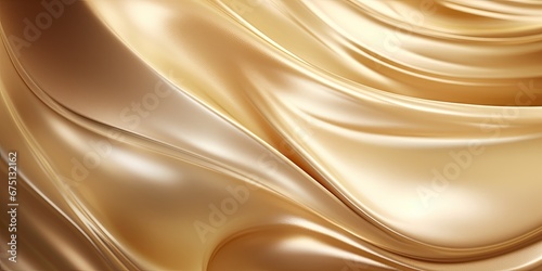 Golden silk with a beautiful luminous textured background...