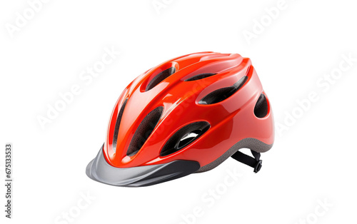 Helmets for Bicyclists on Transparent Background