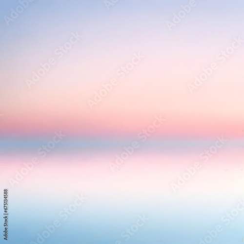 The calmness of a serene sky, fading from baby blue to pale pink.