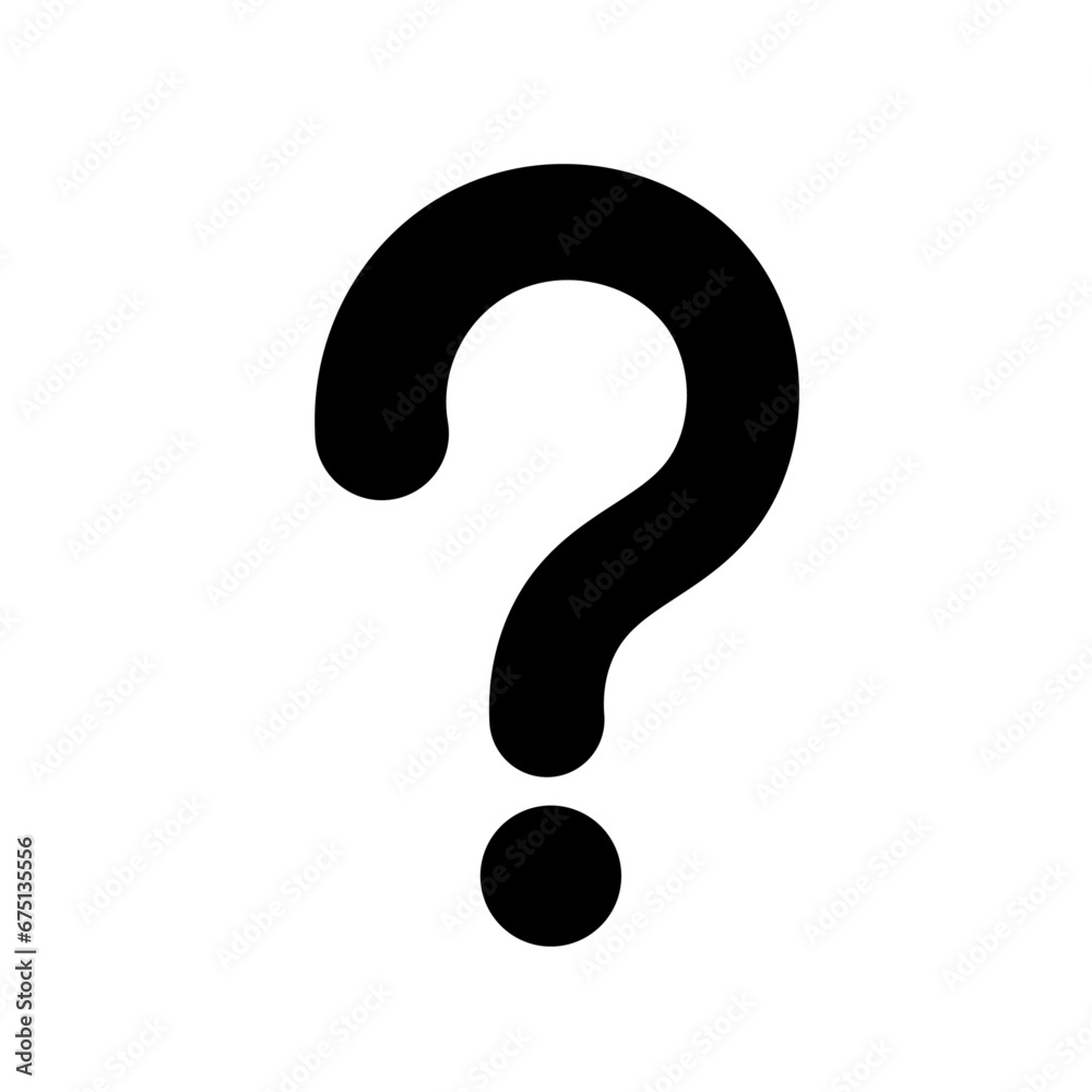 flat black question mark symbol with transparent background flat black question mark symbol with transparent background