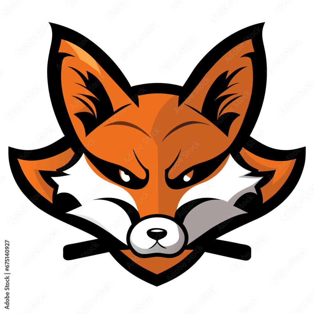 Obraz premium fox logo