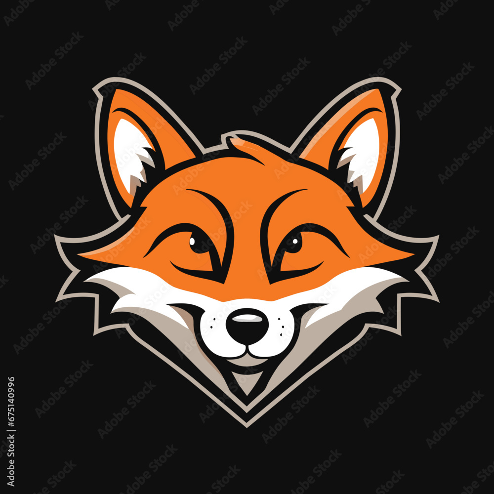 Obraz premium fox logo