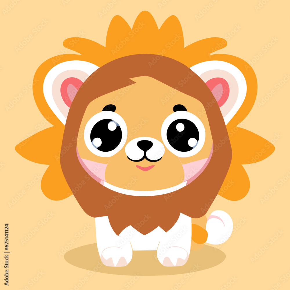 Obraz premium lion logo