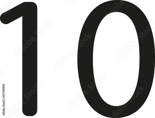 number icon