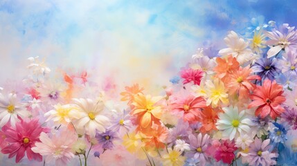 decoration colorful flower background simple illustration decor blossom, nature garden, plant beautiful decoration colorful flower background simple