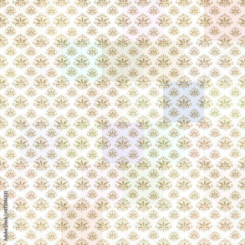 seamless pattern with flowers