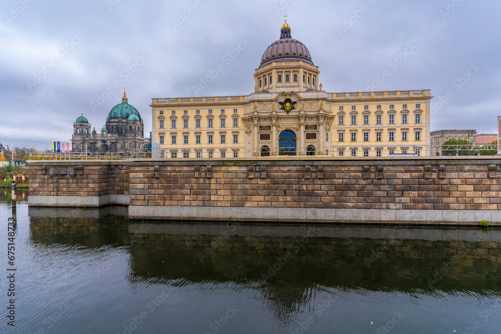 Berliner Schloss view in Berlin of Germany
