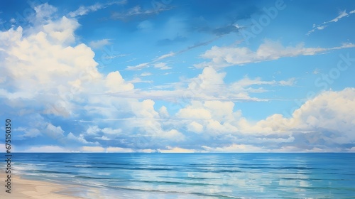 cloud scenic sky day landscape illustration blue bright, sunlight weather, abstract heaven cloud scenic sky day landscape
