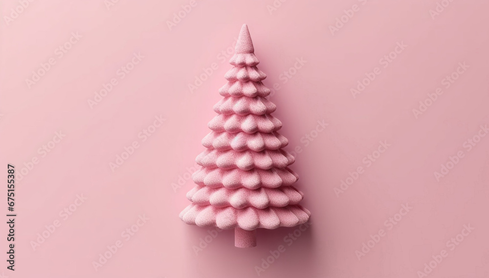 Christmas Tree Mockup flat-lay Closeup isolated on pink background. Christmas-Tree top view flat lay. Winter traditional holidays. Merry Christmas and Happy New Year concept. Blank template copy space Christmas Tree Mockup flat-lay Closeup isolated on pink background. Christmas-Tree top view flat lay. Winter traditional holidays. Merry Christmas and Happy New Year concept. Blank template copy space