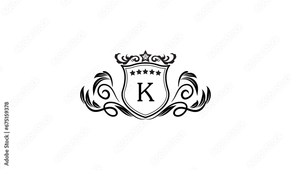 Luxury Royal Logo K Luxury Royal Logo K